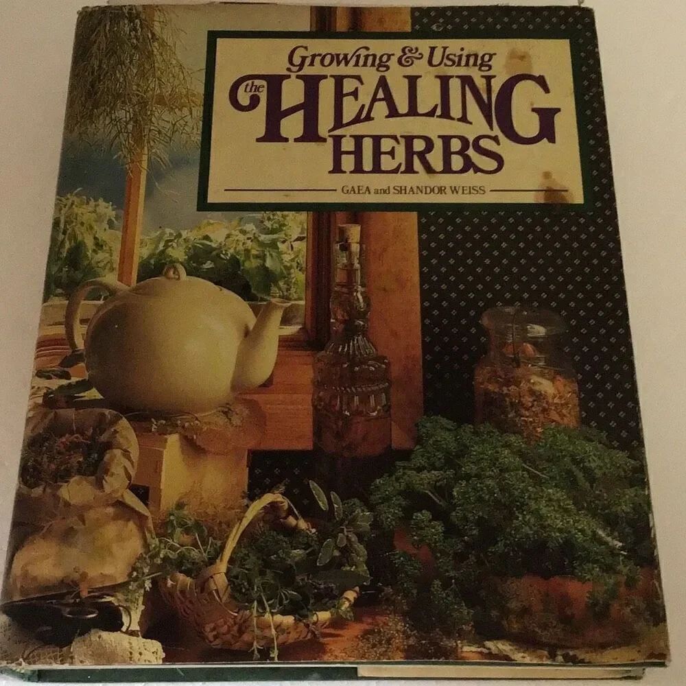 Growing and using healing herbs, plus the body healing book